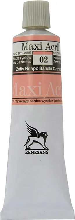 maxi-akryl-60-ml-2-zolta-z-neapolu-czerwonawa-rodzaj-farby-farba-akrylowa