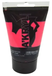 farba-akrylowa-renesans-53-fluo-reflex-rose-100-ml