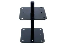 podstawa-slupa-przykrecana-z-regulowana-wysokoscia-m24-160x160x250mm-czarny