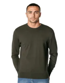 megitarnow-sweter-meski-round-s4s-zielony-okragly-rozmiar-xxl