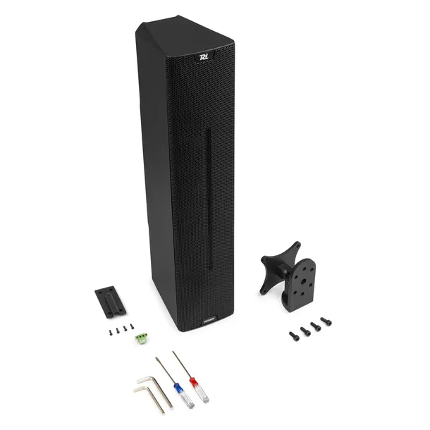 glosnik-kolumnowy-100v-power-dynamics-czarny-ip44-do-kosciola-restauracji-wysokosc-produktu-49-5-cm