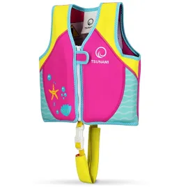 kamizelka-do-plywania-tsunami-rozowa-3-6-lat