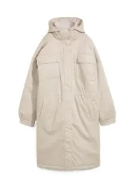 plaszcz-bonprix-puchowy-szary-z-kapturem-rozmiar-36