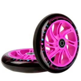 kolka-do-hulajnogi-raven-elena-black-led-145mm2szt