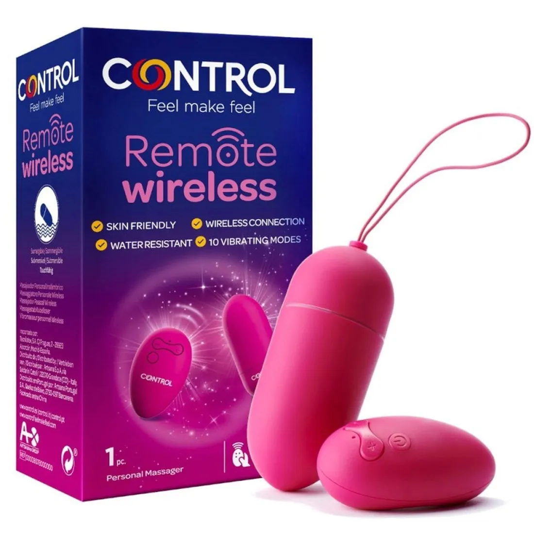 control-remote-wireless-wibrujace-jajko-na-pilot
