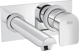 bateria-umywalkowa-scienna-teka-formentera-srebrny