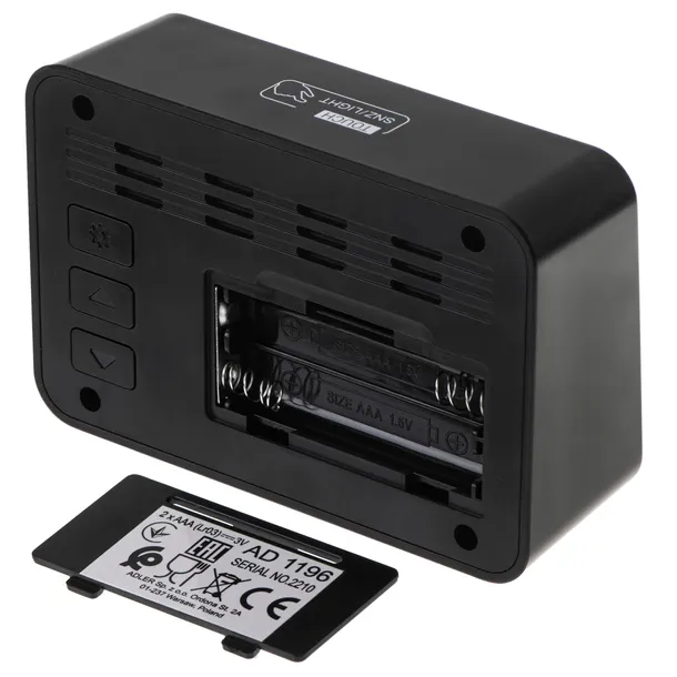 ad-1196-black-budzik-na-baterie-waga-z-opakowaniem-0-66-kg