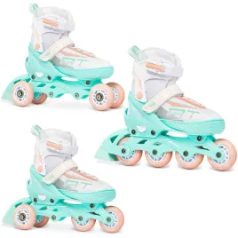 rolki-wrotki-3w1-regulowane-raven-profession-white-mint-orange-28-32