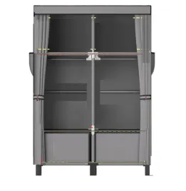 szafa-plocienna-loefme-85x45x172cm-z-2-schowkami-i-4-bocznymi-torbami-szara