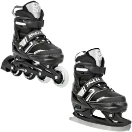 rolki-lyzwy-figurowe-2w1-regulowane-raven-helixi-black-grey-34-37-kolko-led