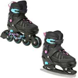 rolki-lyzwy-figurowe-2w1-regulowane-raven-oxen-mint-pink-34-37