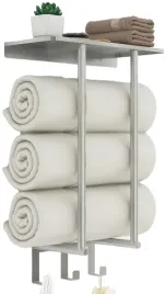 bethom-wieszak-na-reczniki-50-cm-z-polka-i-3-haczykami-srebrny