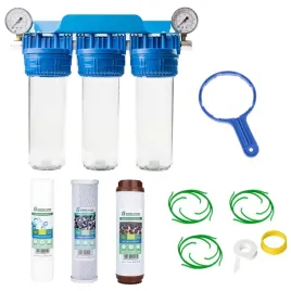 system-trojstopniowy-na-caly-dom-1-2-manometry-3x-filtry-green-filter