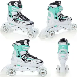 rolki-wrotki-lyzwy-4w1-raven-profession-white-mint-38-42