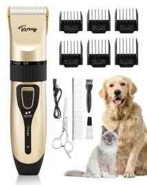 toozey-maszynka-do-strzyzenia-psow-i-kotow-bezprzewodowa-dluga-siersc-zlota