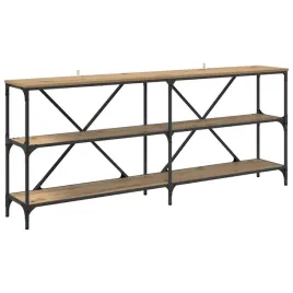 konsola-z-polka-dab-rzemieslniczy-180-x-30-x-75-cm