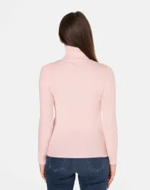 golf-damski-megitarnow-rozowy-dlugi-rekaw-wiskoza-z-dzetami-uniwersalny