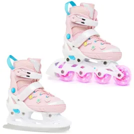 rolki-lyzwy-figurowe-2w1-raven-lilly-28-32-kolka-led-i-naszywki-na-rzepy