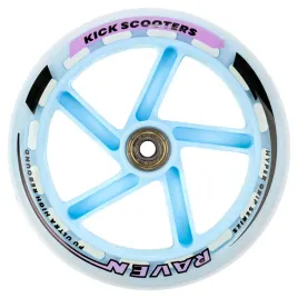 kolka-do-hulajnogi-raven-pastelle-black-pink-145mm-2szt