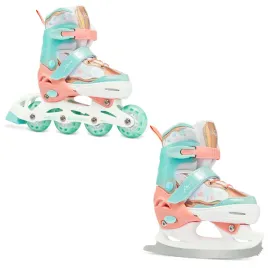 rolki-lyzwy-figurowe-2w1-regulowane-raven-isla-orange-mint-34-37-kolka-led