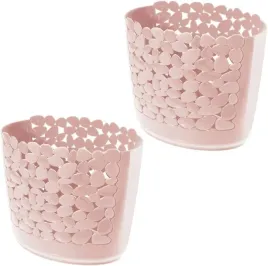 kosz-na-smieci-z-motywem-kamykow-75-l-rozowy-mdesign-2-sztuki