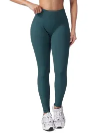 legginsy-sportowe-push-up-wysoki-stan-zielone-xl-zaayo