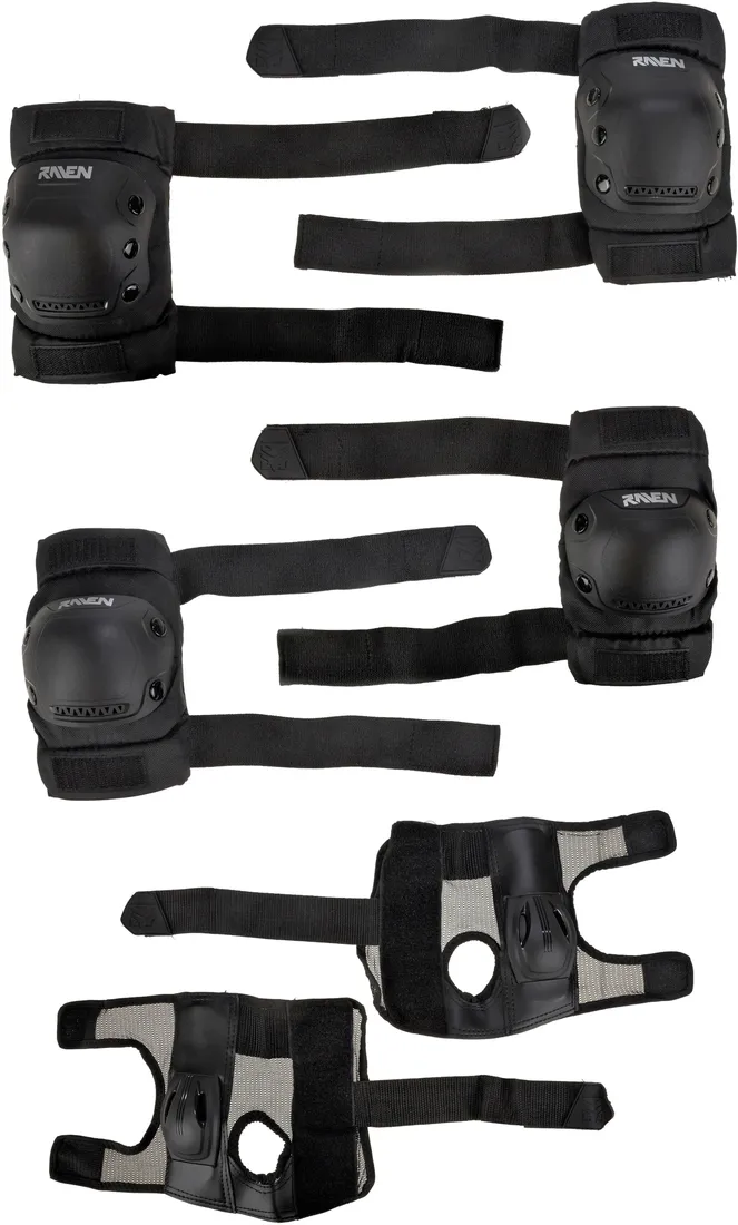ochraniacze-raven-dexard-black-l