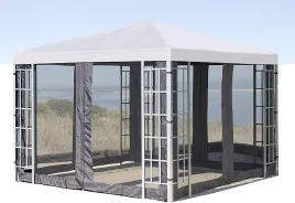 quick-star-4-panele-boczne-z-moskitiera-do-altanki-rank-3-x-3-m-antracyt