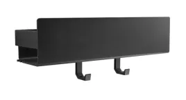 designfabrik-hamburg-polka-prysznicowa-bez-wiercenia-czarna-30cm