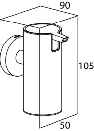 reczne-dozownik-do-mydla-stojacy-tiger-75-ml-srebrny