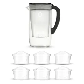 szklany-dzbanek-filtrujacy-dafi-prisma-led-czarny-6x-wklad-unimax