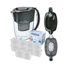 dzbanek-filtrujacy-aquaphor-amethyst-czarny-28l-10-wkladow-filtrujacych