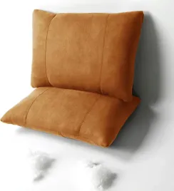poduszka-ledzwiowa-do-samochodu-43x28cm-zamszowa-pomaranczowo-brazowy-2szt