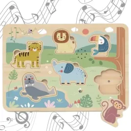 puzzle-dzwiekowe-drewniane-ukladanka-interaktywna-dopasuj-safari-tooky-toy