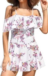 sukienka-kapielowa-z-szortami-falbana-kwiaty-biala-xl-shekini