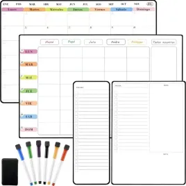 magnetyczna-tablica-suchoscieralna-planer-rodzinny-na-lodowke-4-szt