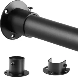 regulowana-szyna-na-ubrania-74162-cm-czarna-stal-nierdzewna