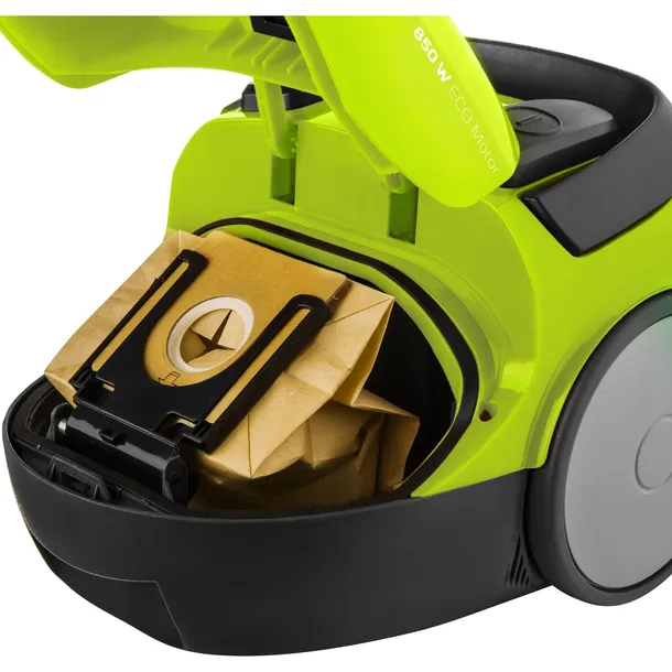 odkurzacz-workowy-sencor-svc-45gr-850w-eco-zielony-maly-worek-konstrukcja-automatyczny-zwijacz-przewodu