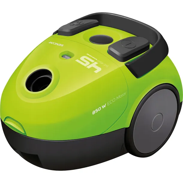 odkurzacz-workowy-sencor-svc-45gr-850w-eco-zielony-maly-worek-wysokosc-produktu-21-cm