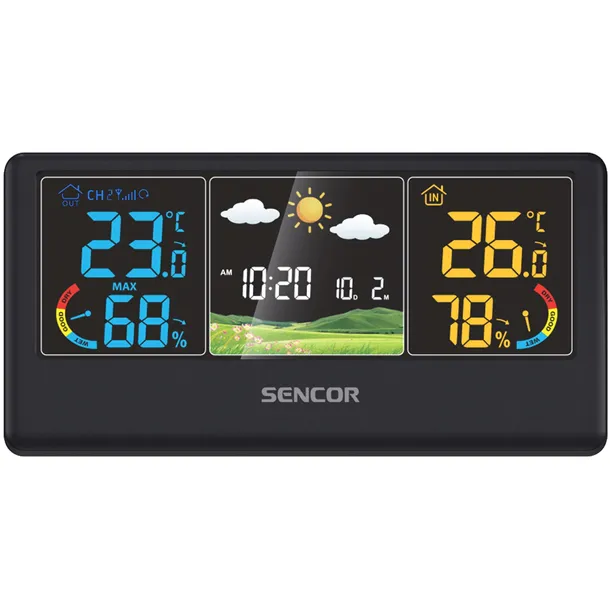stacja-pogody-zegar-budzik-lcd-sencor-sws-4100b-model-sws-4100-b