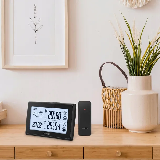stacja-pogodowa-zegar-budzik-sencor-sws-2850-lcd-komunikacja-bezprzewodowa