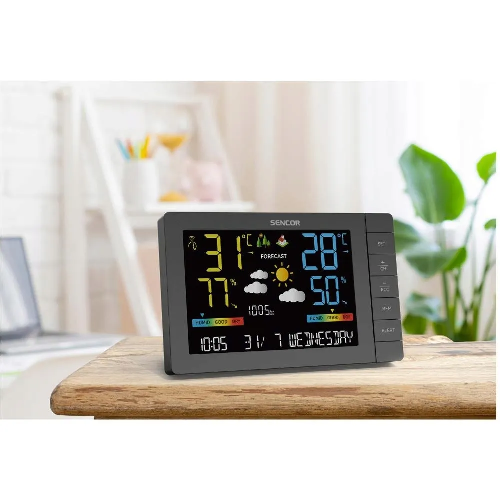 stacja-pogodowa-pogody-meteo-wifi-sencor-sws-4440-barometr-lcd-zegar-marka-sencor