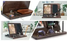 drewniana-stacja-dokujaca-na-telefon-stojak-na-portfel-i-zagarki-organizer