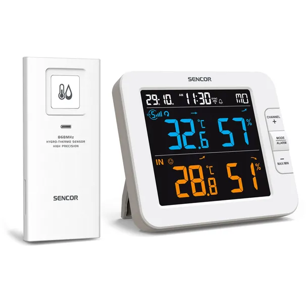 stacja-pogody-meteorologiczna-inteligentna-sencor-8600-czujnik-zew-wi-fi-waga-z-opakowaniem-0-432-kg