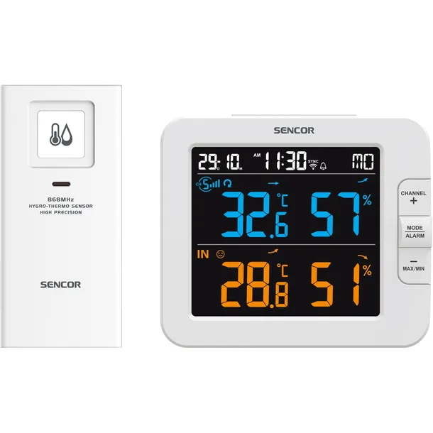 stacja-pogody-meteorologiczna-inteligentna-sencor-8600-czujnik-zew-wi-fi-kod-producenta-sws8600sh