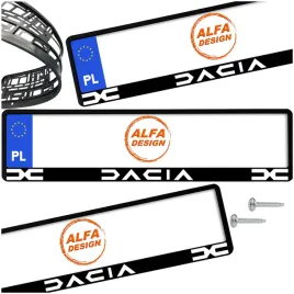 ramka-pod-tablice-dacia-1-szt-wkrety-gratis-gwarancja-jakosci-nadruku