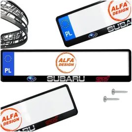 ramka-pod-tablice-subaru-wrx-sti-1-szt-wkrety-gratis-gwarancja-jakosci-nadr