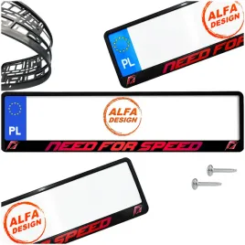 ramka-pod-tablice-need-for-speed-1-szt-wkrety-gratis-gwarancja-jakosci-nadr
