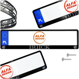 ramka-pod-tablice-buick-1-szt-wkrety-gratis-gwarancja-jakosci-nadruku
