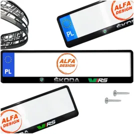ramka-pod-tablice-skoda-vrs-1-szt-wkrety-gratis-gwarancja-jakosci-nadruku